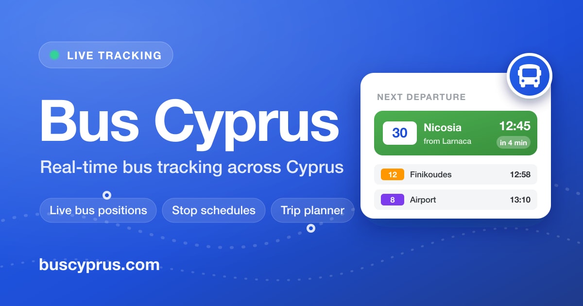 Buses in Limassol — routes, stops & schedules | Bus Cyprus